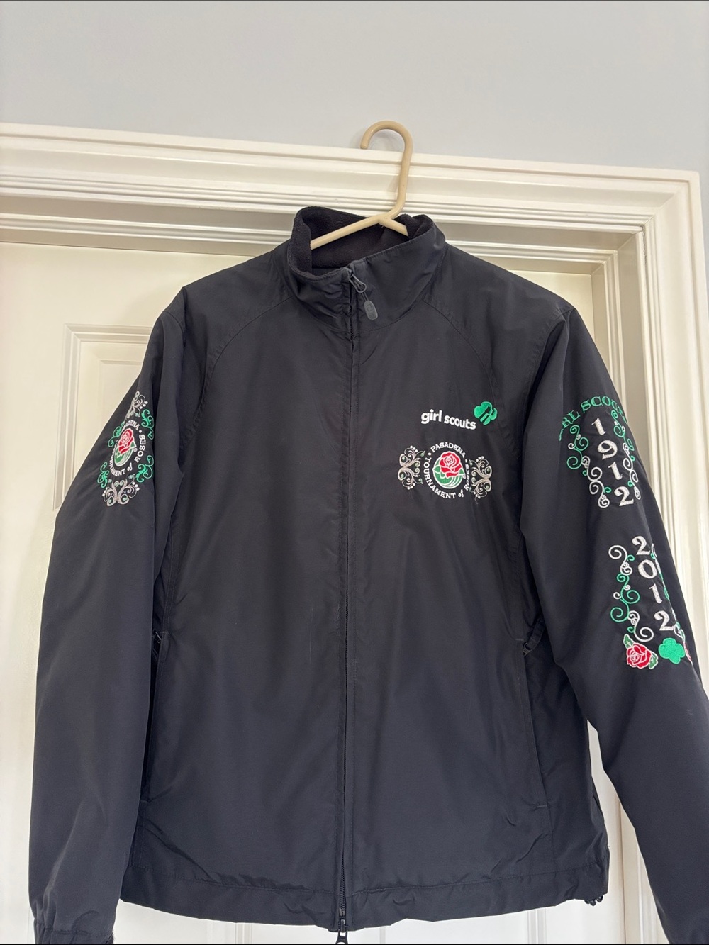 Collectors Edition Girl Scouts Embroidered Port Authority Zip Jacket